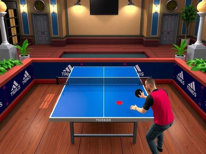 Intense multiplayer matches in Table Tennis Triumph Table Tennis Triumph Gameplay Screenshot